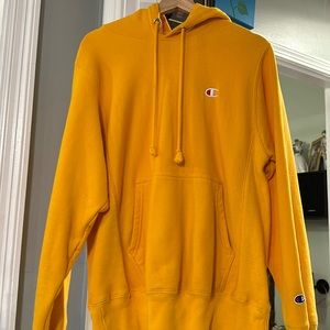 Champion Hoodie small in beautiful rich Mustard